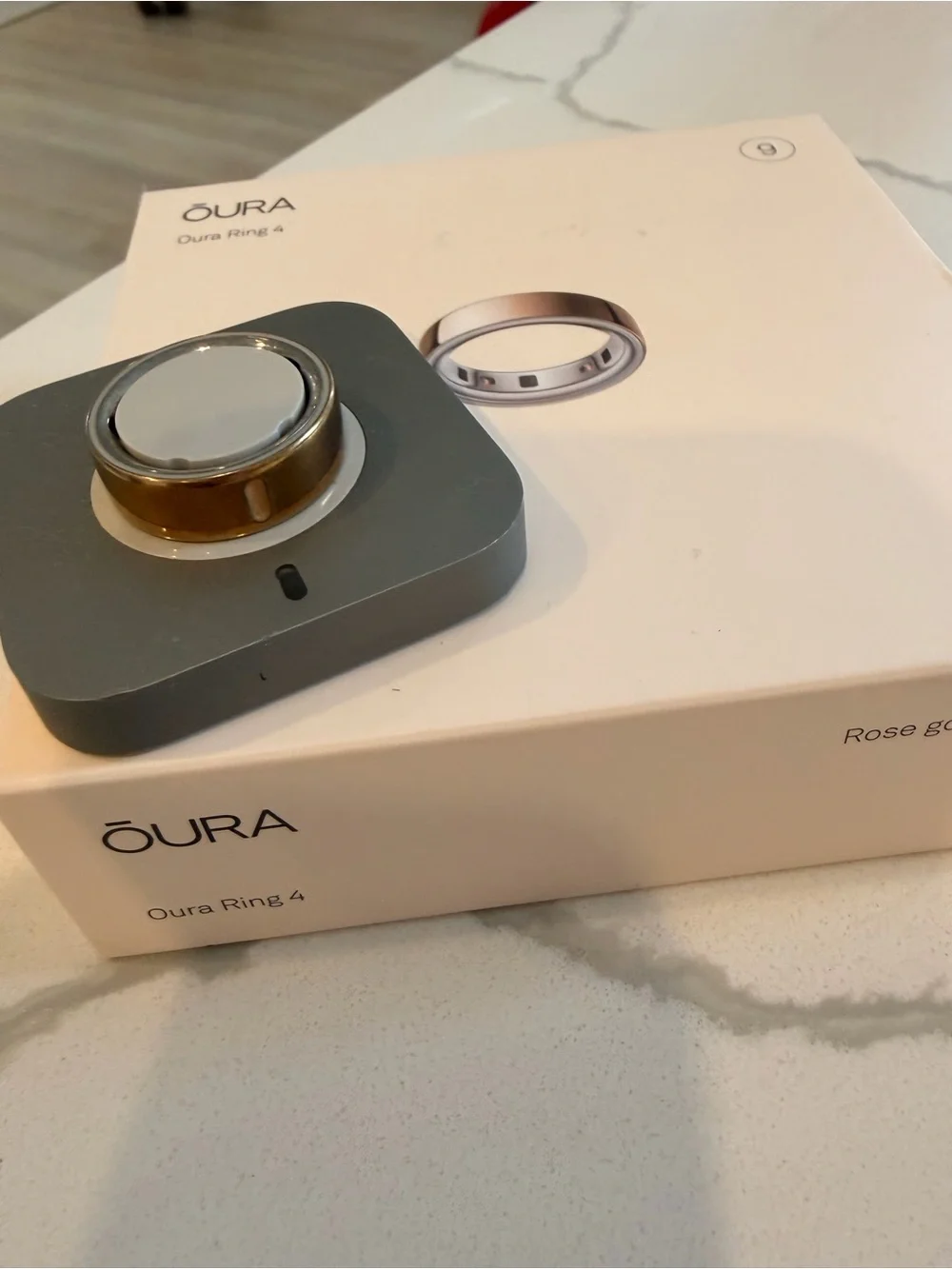 Oura ring rose